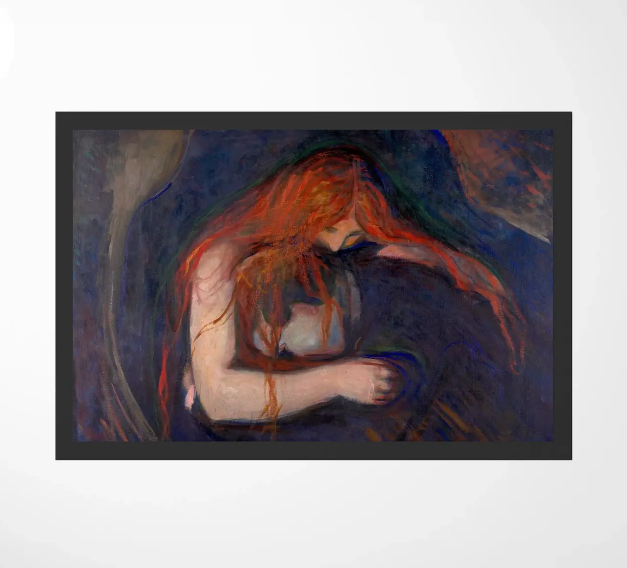 Edvard Munch - Vampiro, 1895 zerbino da Timeless Artworks