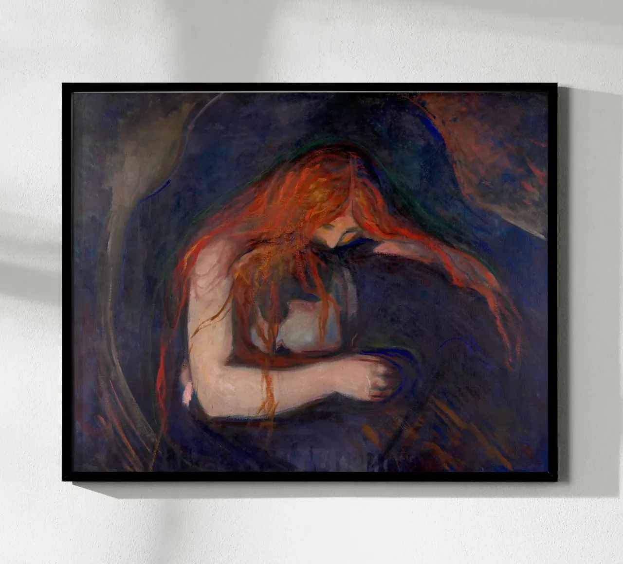 Edvard Munch - Vampiro, 1895 poster da Timeless Artworks