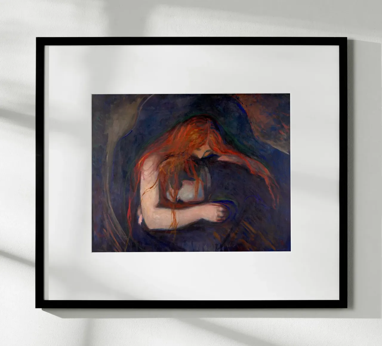 Edvard Munch - Vampiro, 1895 poster da Timeless Artworks