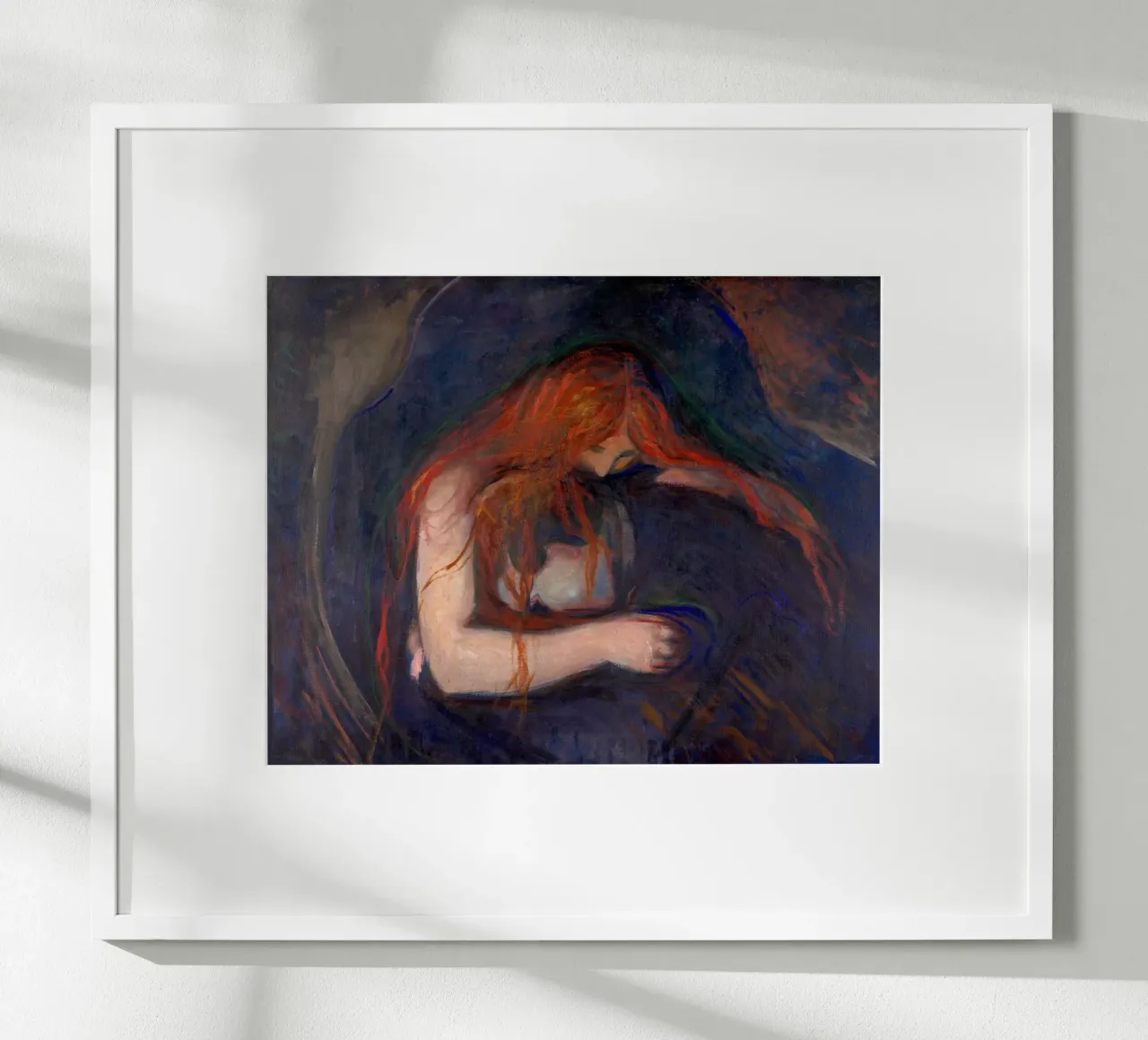 Edvard Munch - Vampiro, 1895 poster da Timeless Artworks