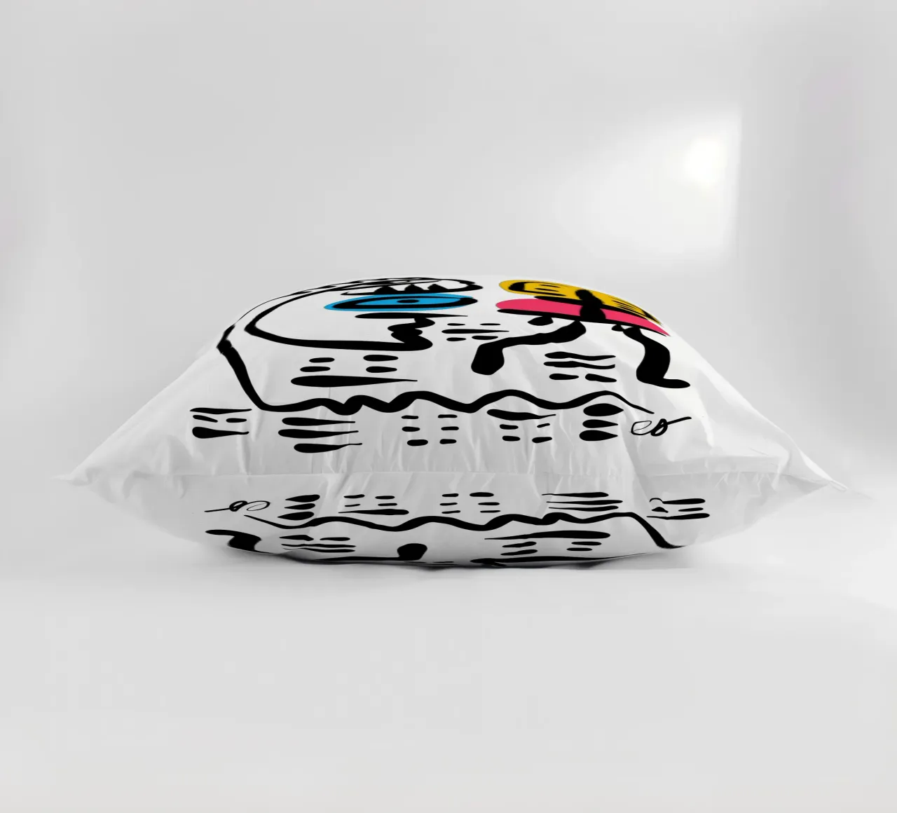 The Eye of Transformation Dialogue with the I CHING cuscino da Signorino