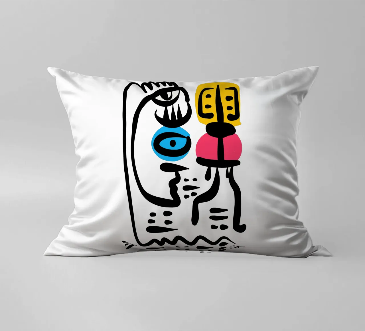 The Eye of Transformation  Dialogue with the I CHING cuscino da Signorino