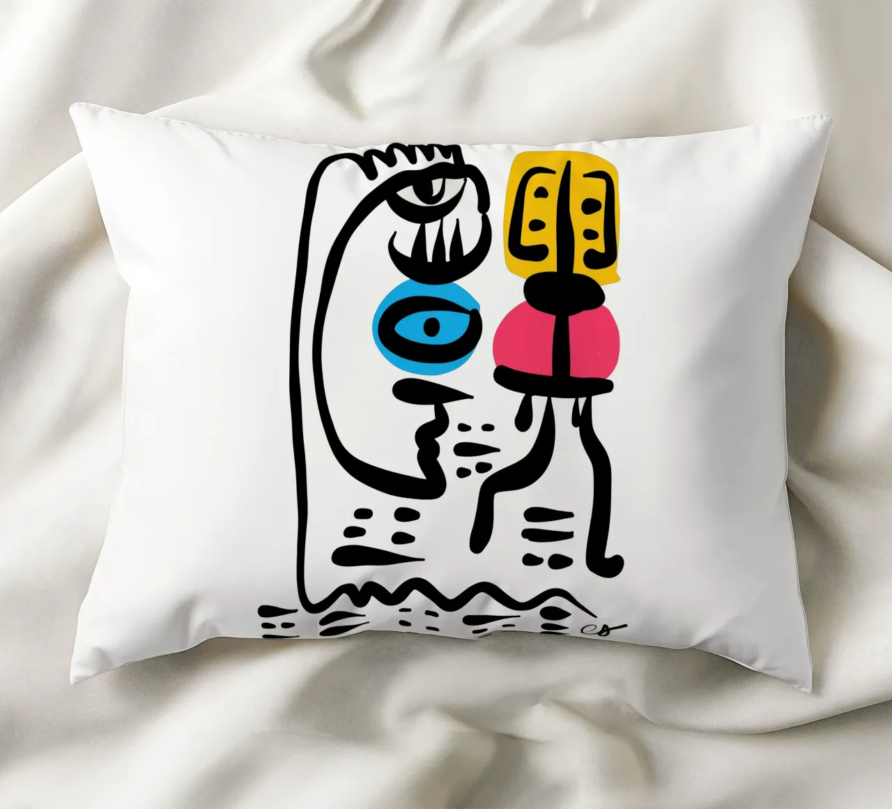 The Eye of Transformation  Dialogue with the I CHING cuscino da Signorino