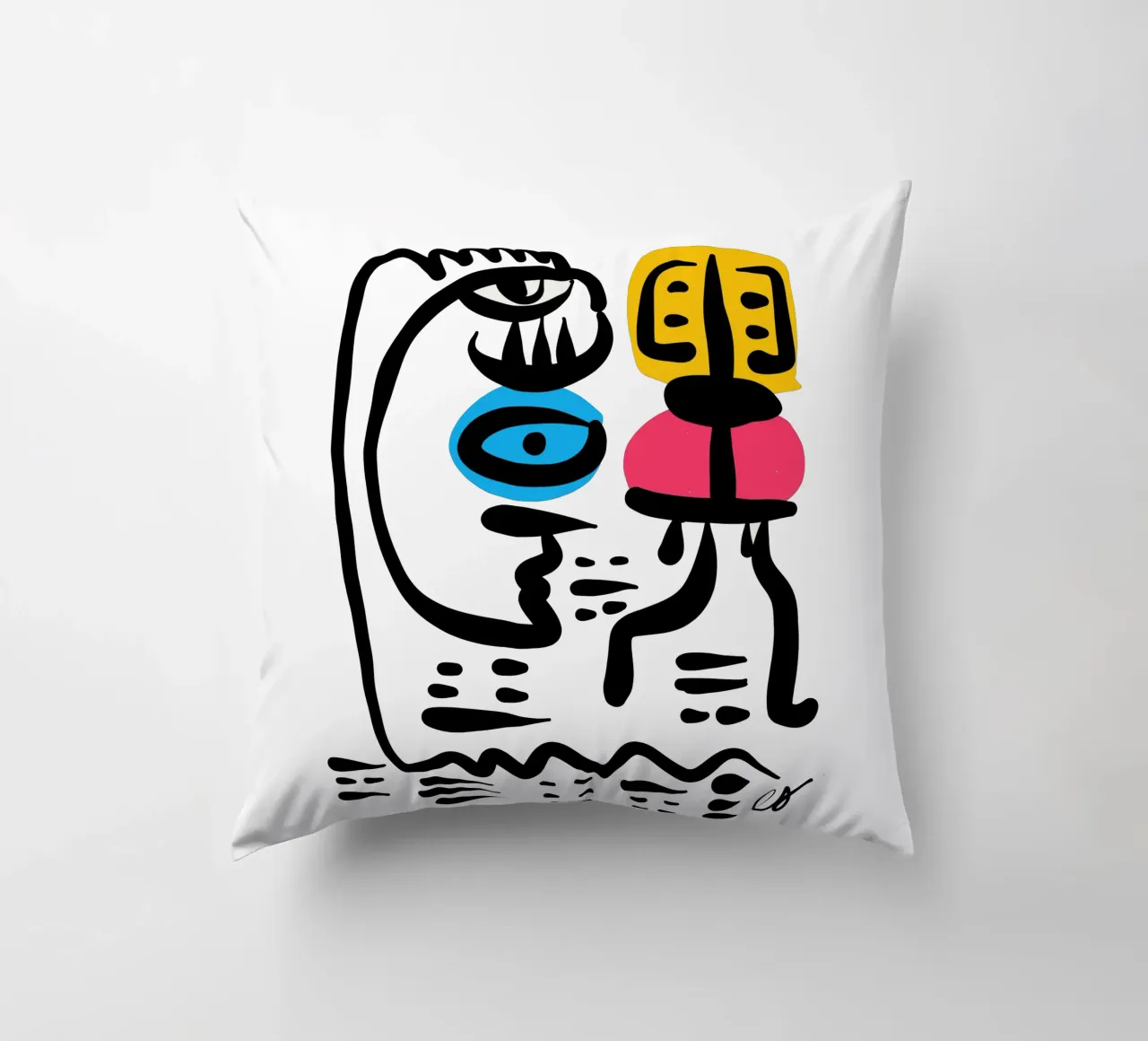 The Eye of Transformation  Dialogue with the I CHING cuscino da Signorino