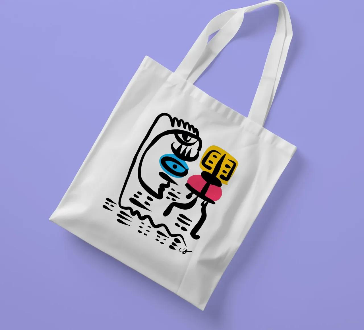 The Eye of Transformation Dialogue with the I CHING borsa in juta da Signorino