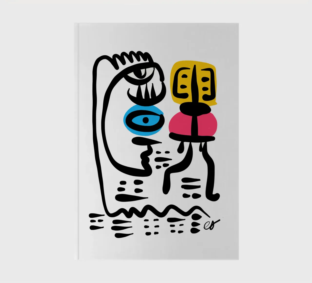 The Eye of Transformation  Dialogue with the I CHING notebook by Signorino