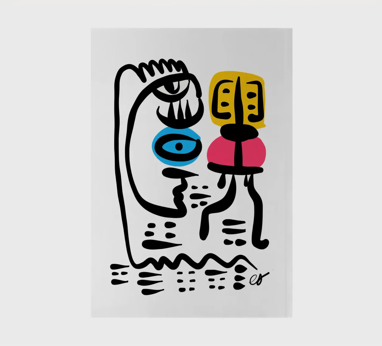 The Eye of Transformation Dialogue with the I CHING notebook by Signorino