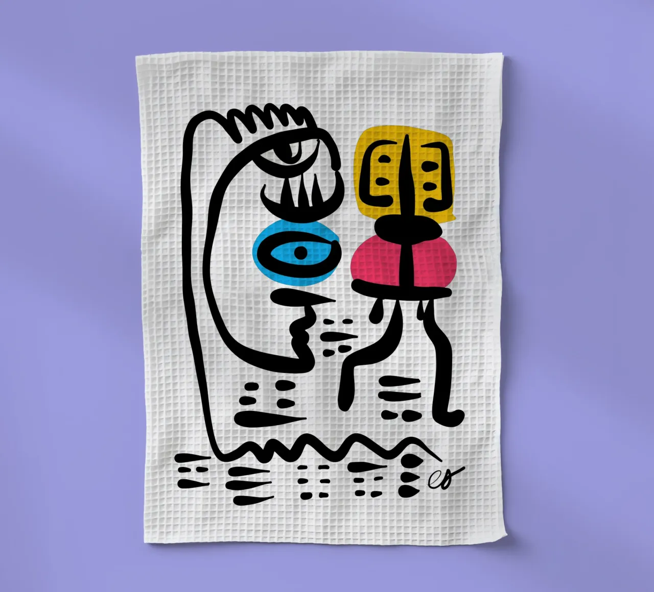 The Eye of Transformation Dialogue with the I CHING canovaccio da cucina da Signorino