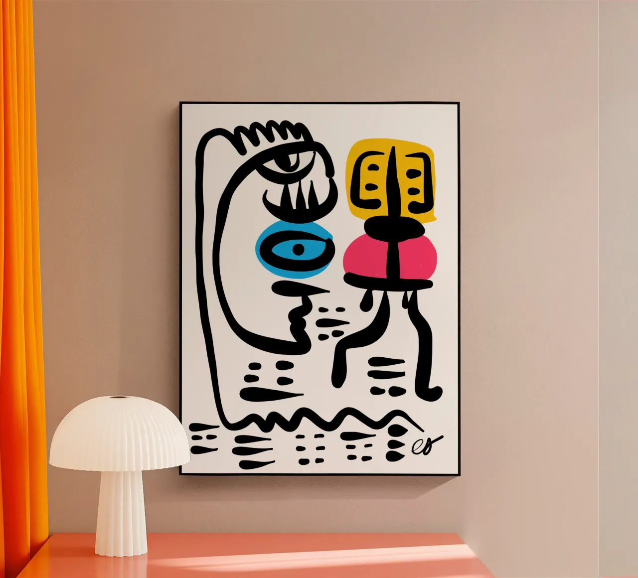 The Eye of Transformation Dialogue with the I CHING plexiglass da Signorino