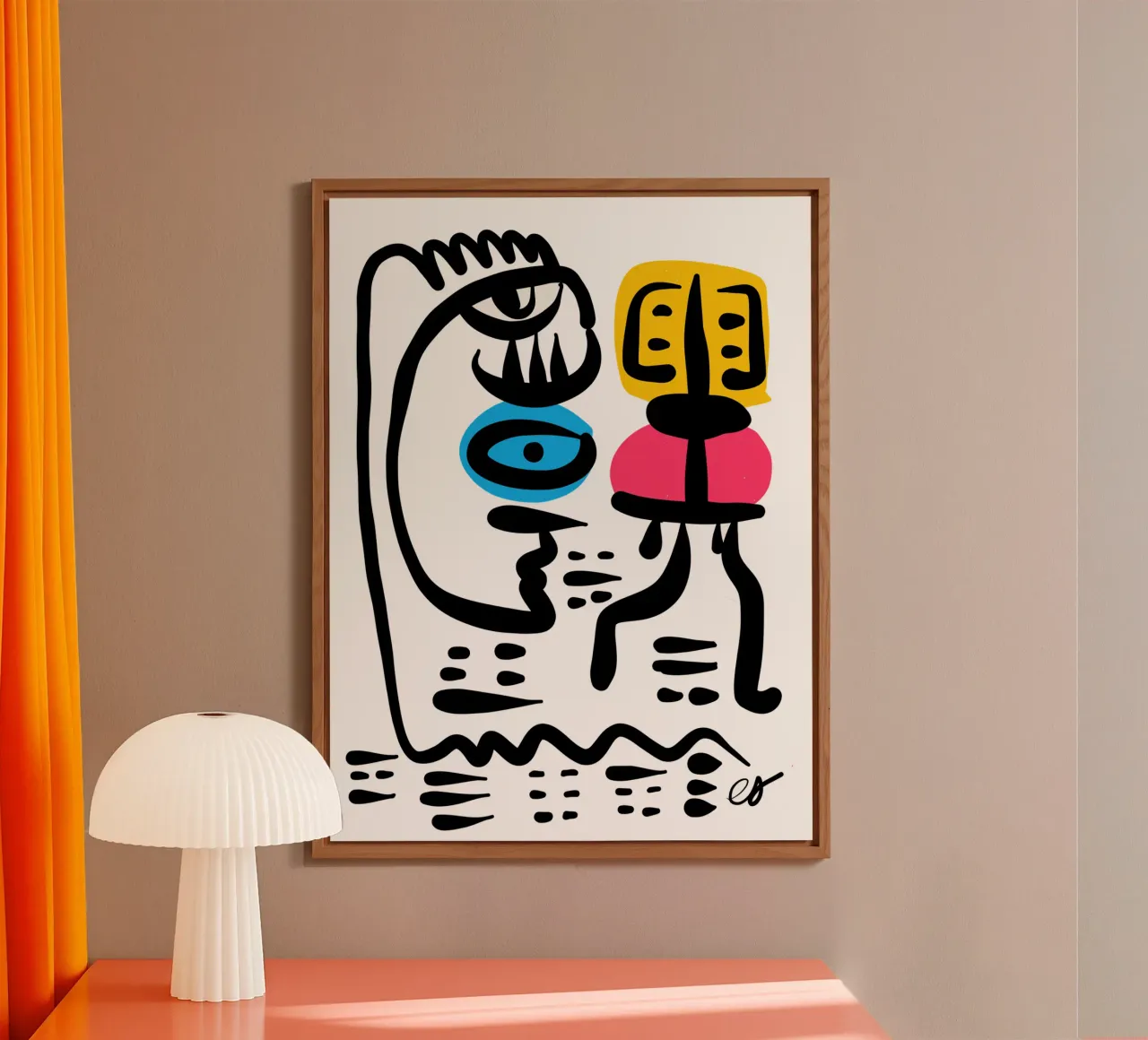 The Eye of Transformation Dialogue with the I CHING alluminio dibond da Signorino