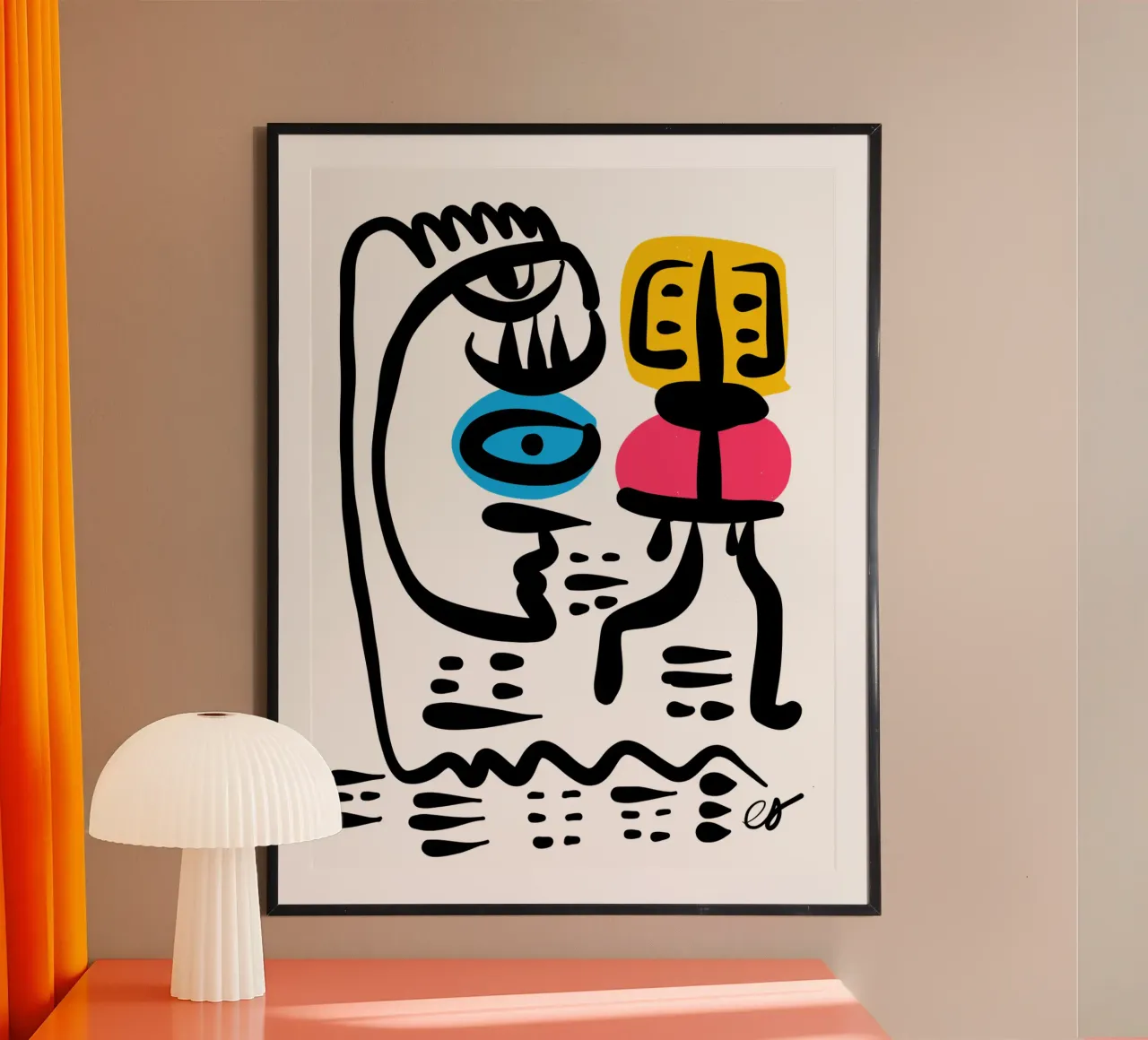 The Eye of Transformation Dialogue with the I CHING carta hahnemühle da Signorino