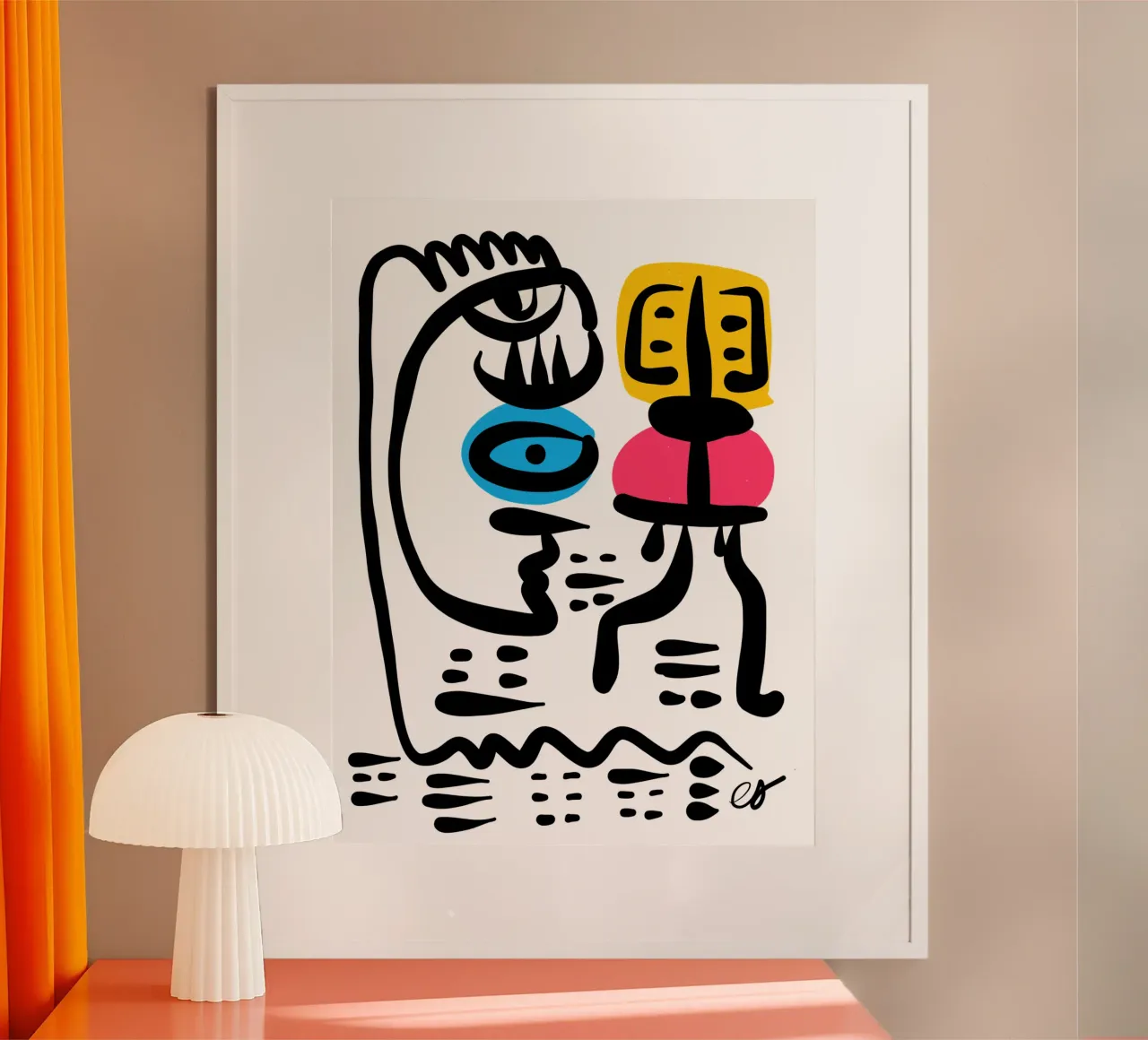 The Eye of Transformation  Dialogue with the I CHING poster da Signorino