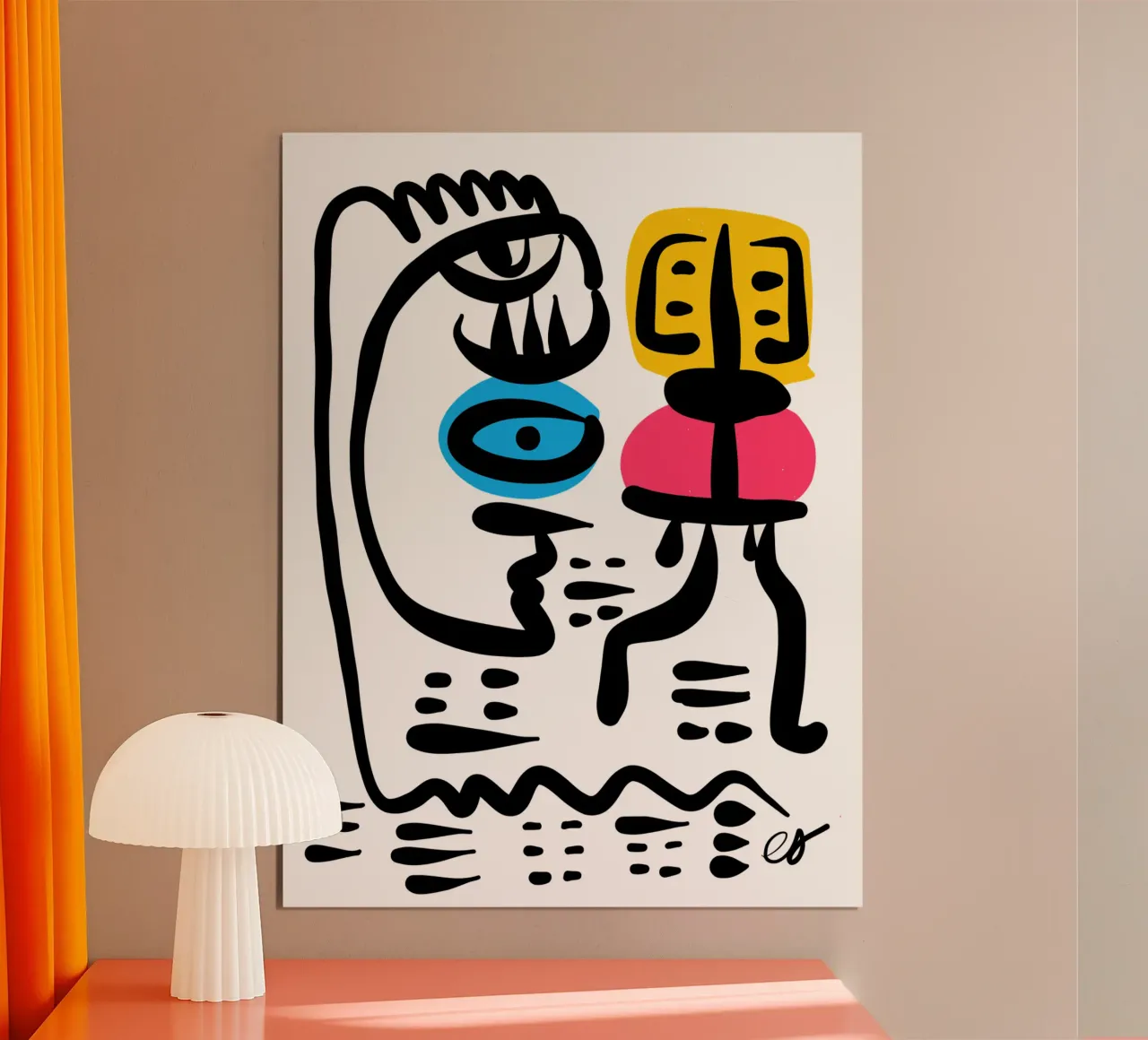 The Eye of Transformation Dialogue with the I CHING carta hahnemühle da Signorino