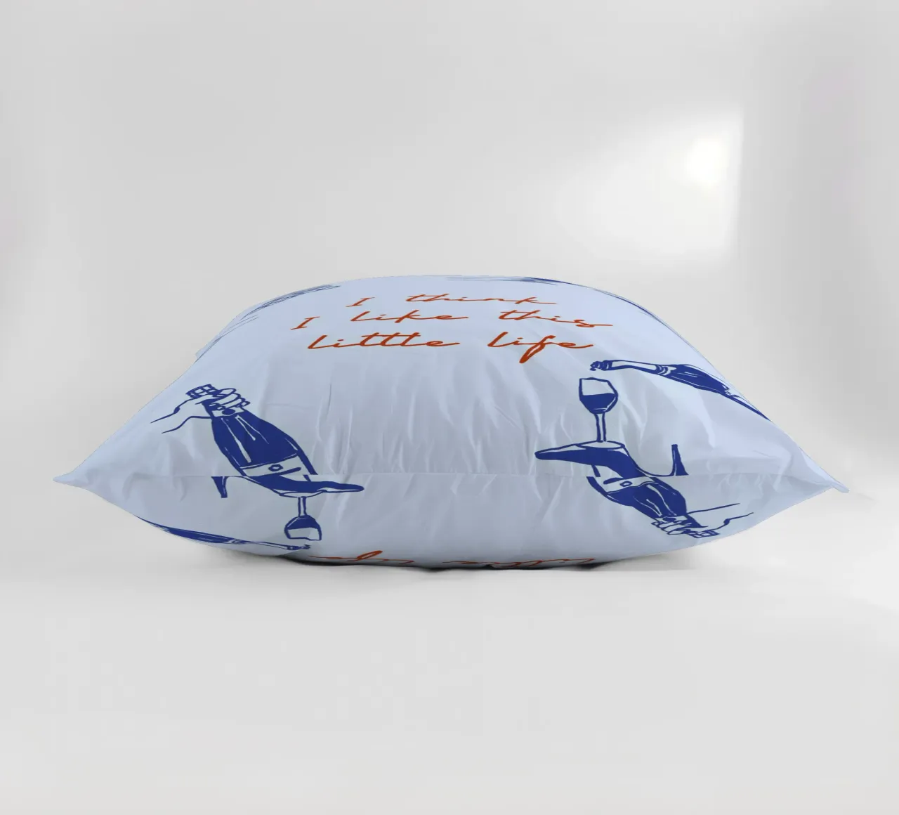 Boho Food 13 Little Life cuscino da Boho Print Collection