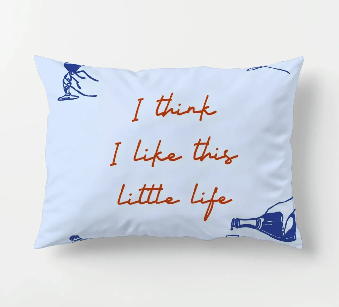 Boho Food 13 Little Life cuscino da Boho Print Collection