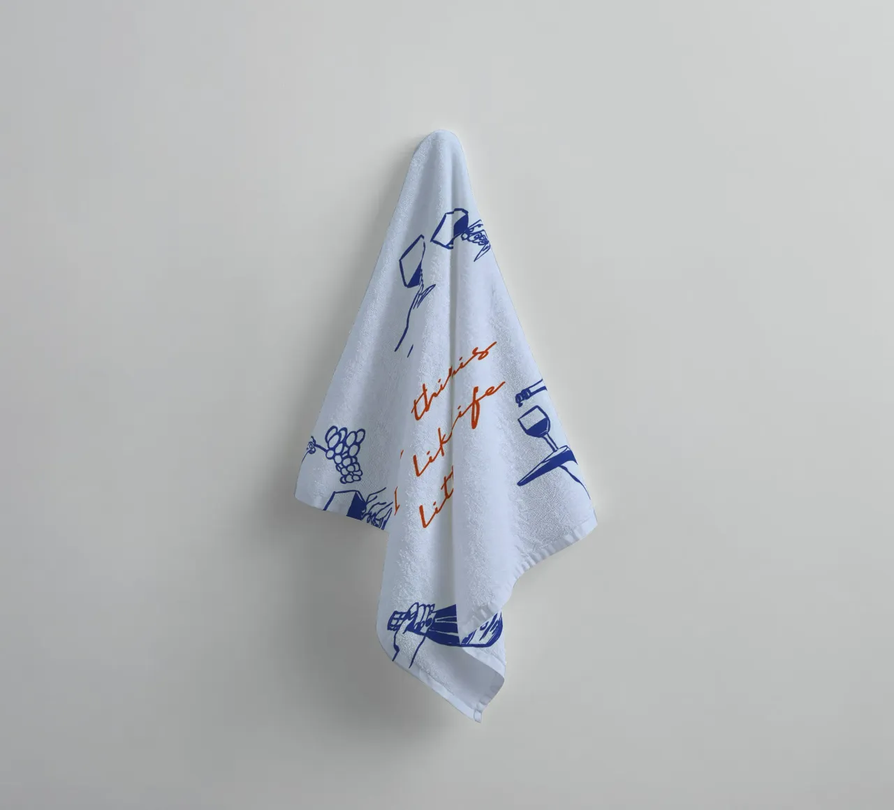 Boho Food 13 Little Life asciugamano da bagno da Boho Print Collection