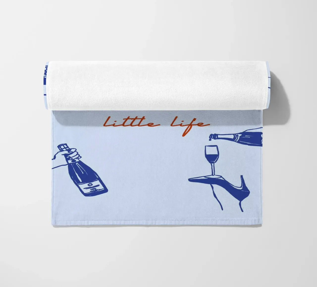 Boho Food 13 Little Life telo mare da Boho Print Collection