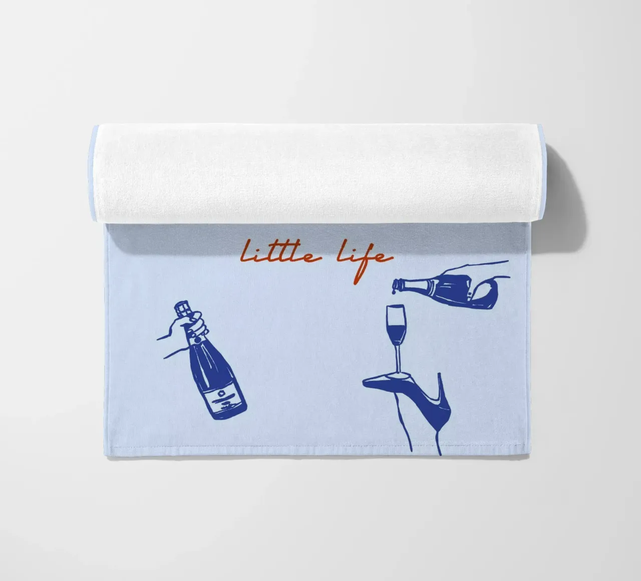 Boho Food 13 Little Life telo mare da Boho Print Collection