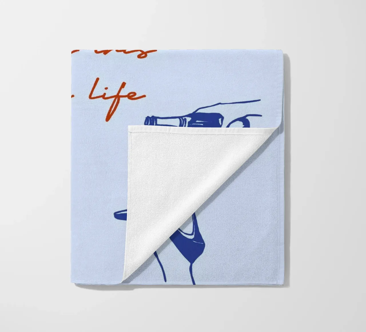 Boho Food 13 Little Life telo mare da Boho Print Collection