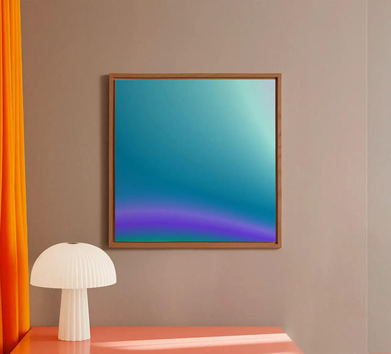 A CALM RIVER FLOWING THROUGH THE NIGHT forex-plaat van ÂME LIBRE STUDIO 2.0