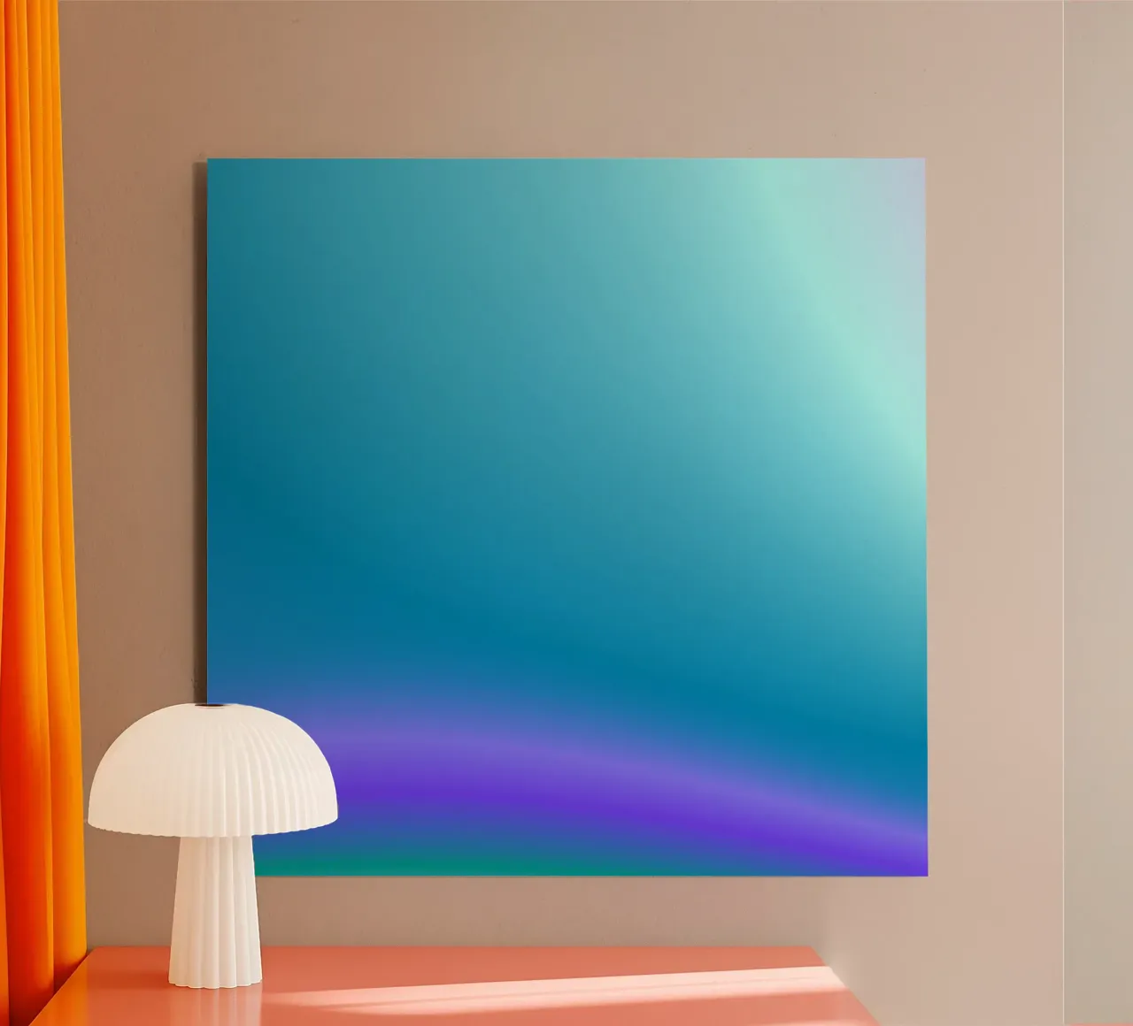 A CALM RIVER FLOWING THROUGH THE NIGHT forex-plaat van ÂME LIBRE STUDIO 2.0