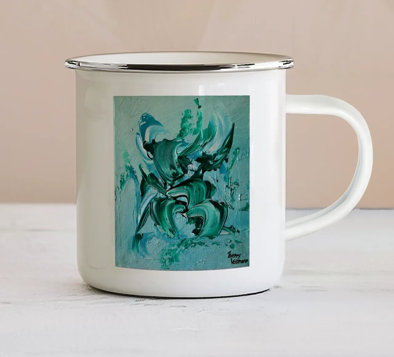 MINIATURE 4 tazza in smalto da Little treasures for your home