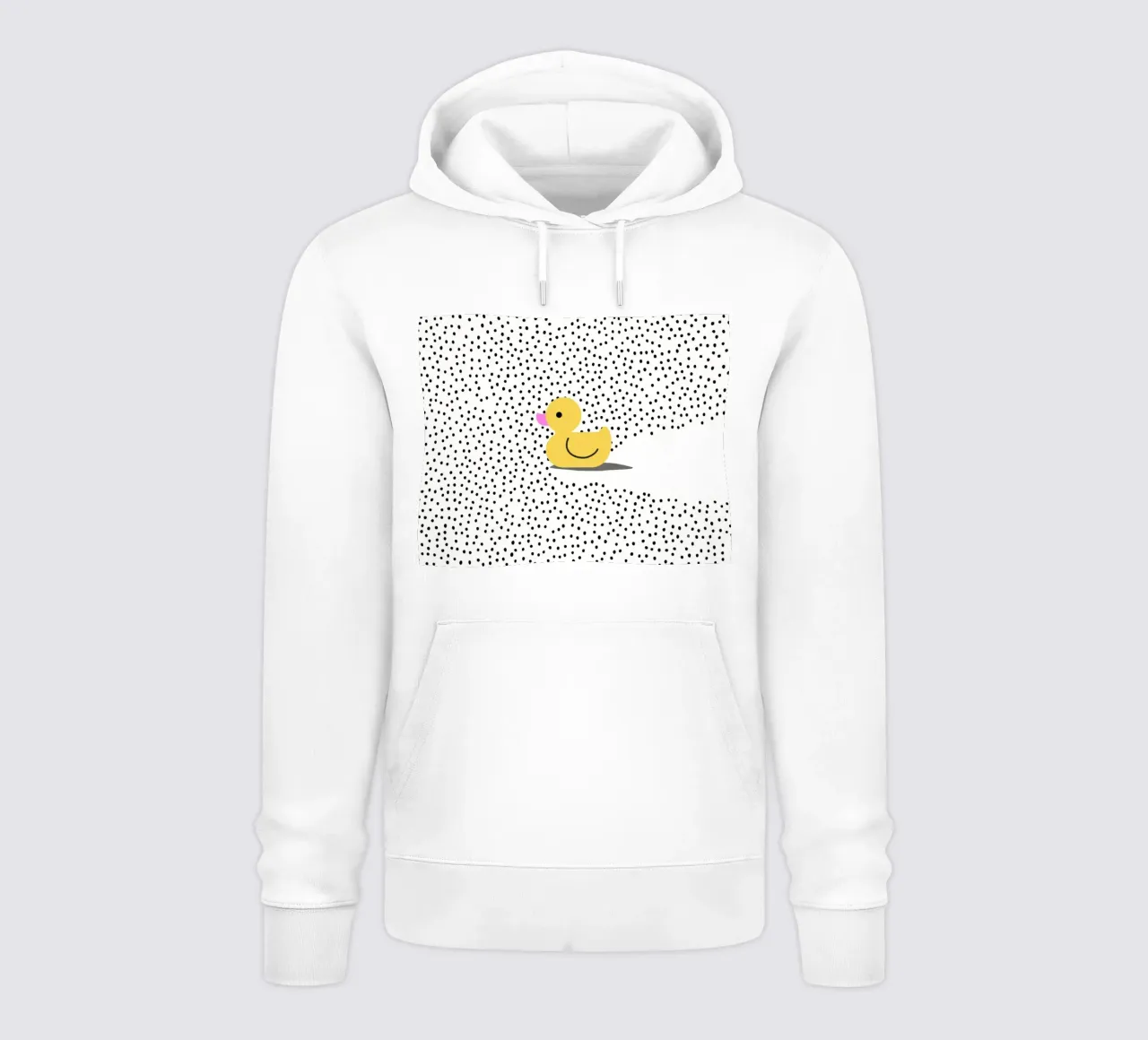 Dotty Duck felpa con cappuccio da Roseberry Design