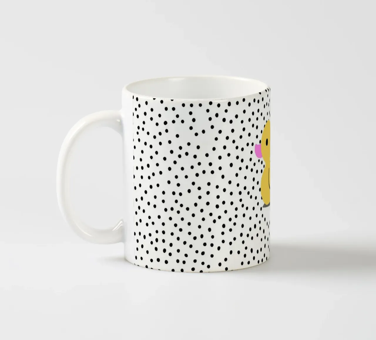 Dotty Duck tazza in ceramica da Roseberry Design