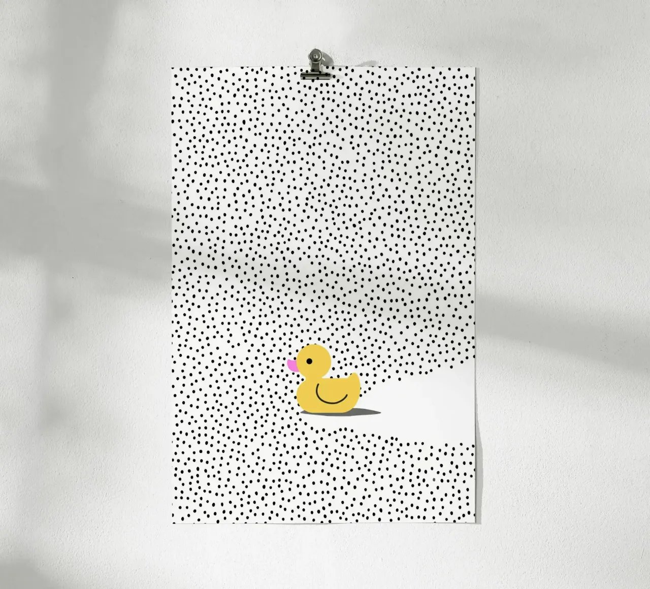 Dotty Duck poster da Roseberry Design