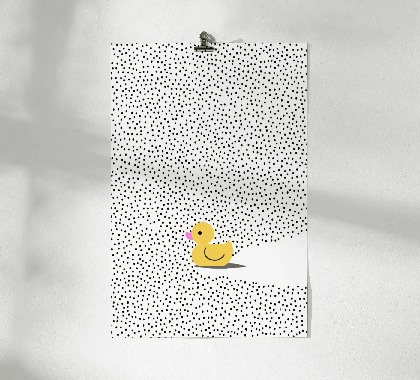 Dotty Duck poster da Roseberry Design