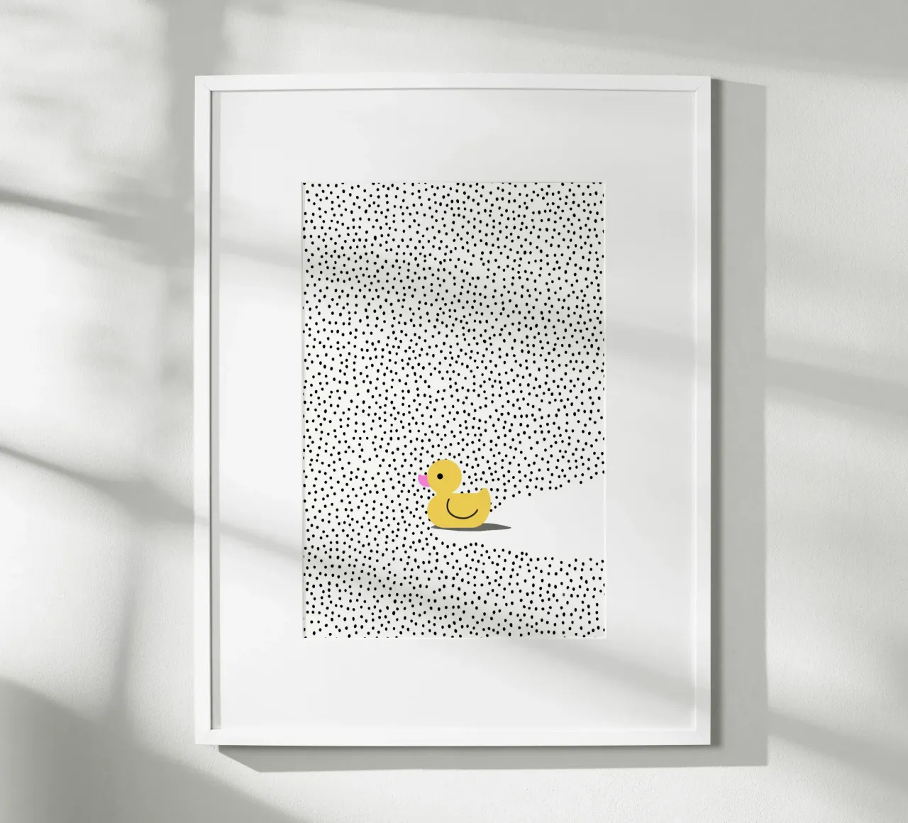 Dotty Duck poster da Roseberry Design