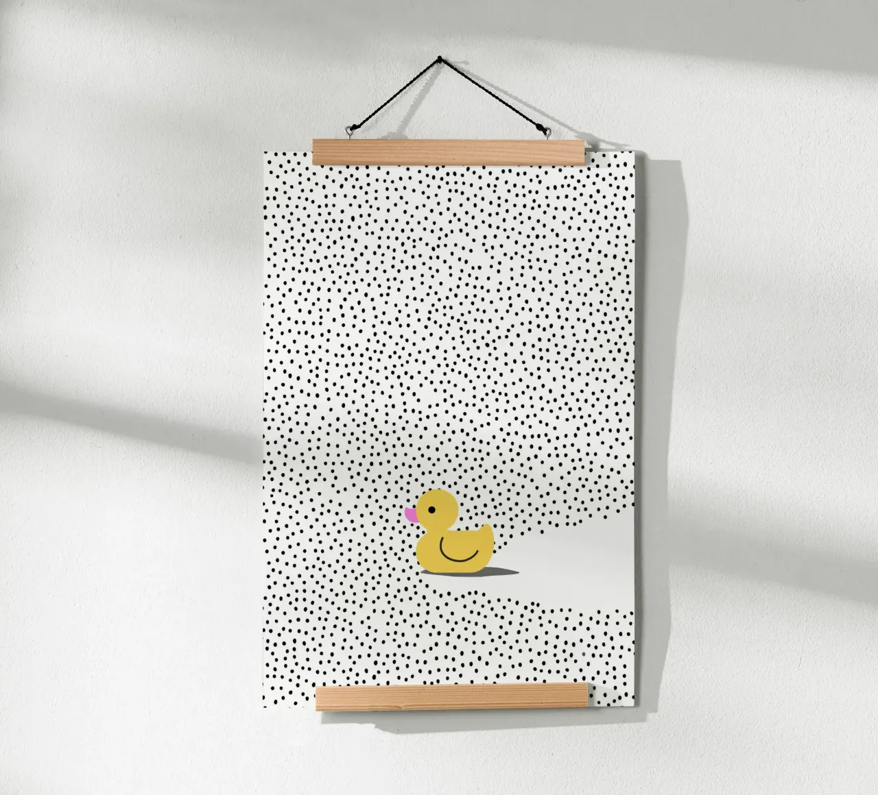 Dotty Duck poster da Roseberry Design