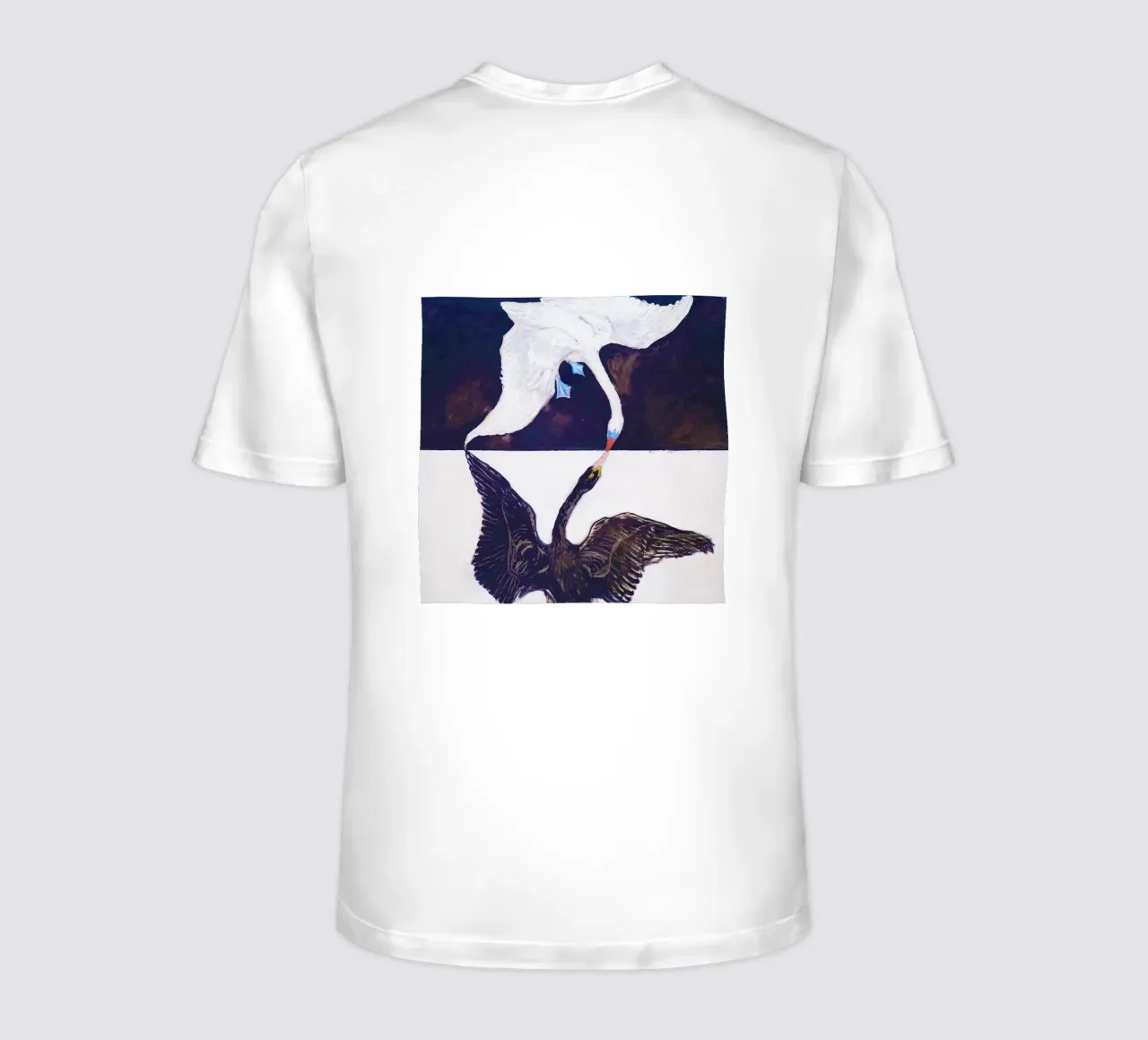 The Swan, No. 1 (1915) by Hilma af Klint t-shirt da Bisous Art