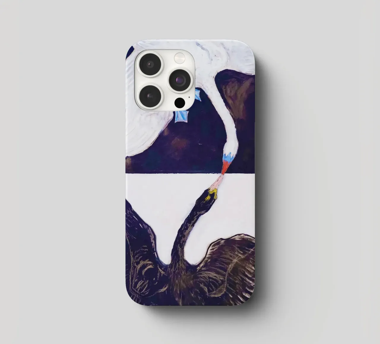 The Swan, No. 1 (1915) by Hilma af Klint cover iphone da Bisous Art