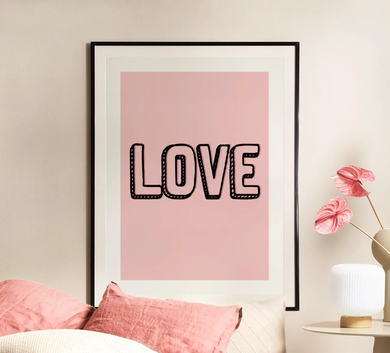 AMORE poster da Wall of Words