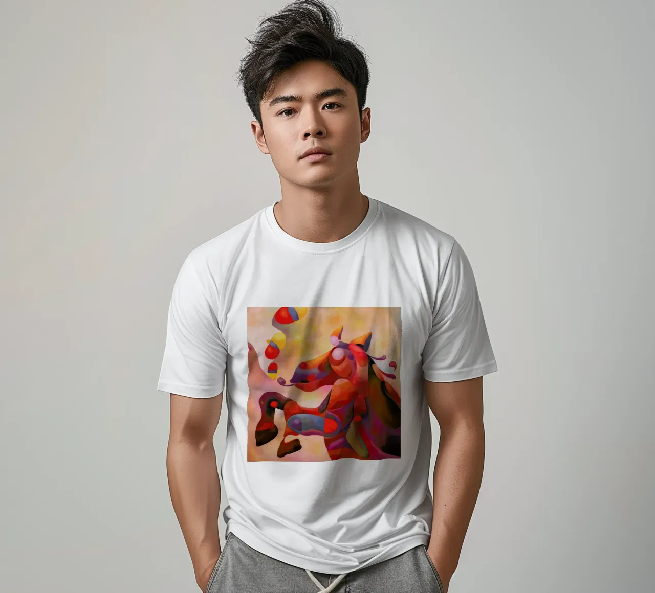 Crazy Horse t-shirt by Antony Squizzato