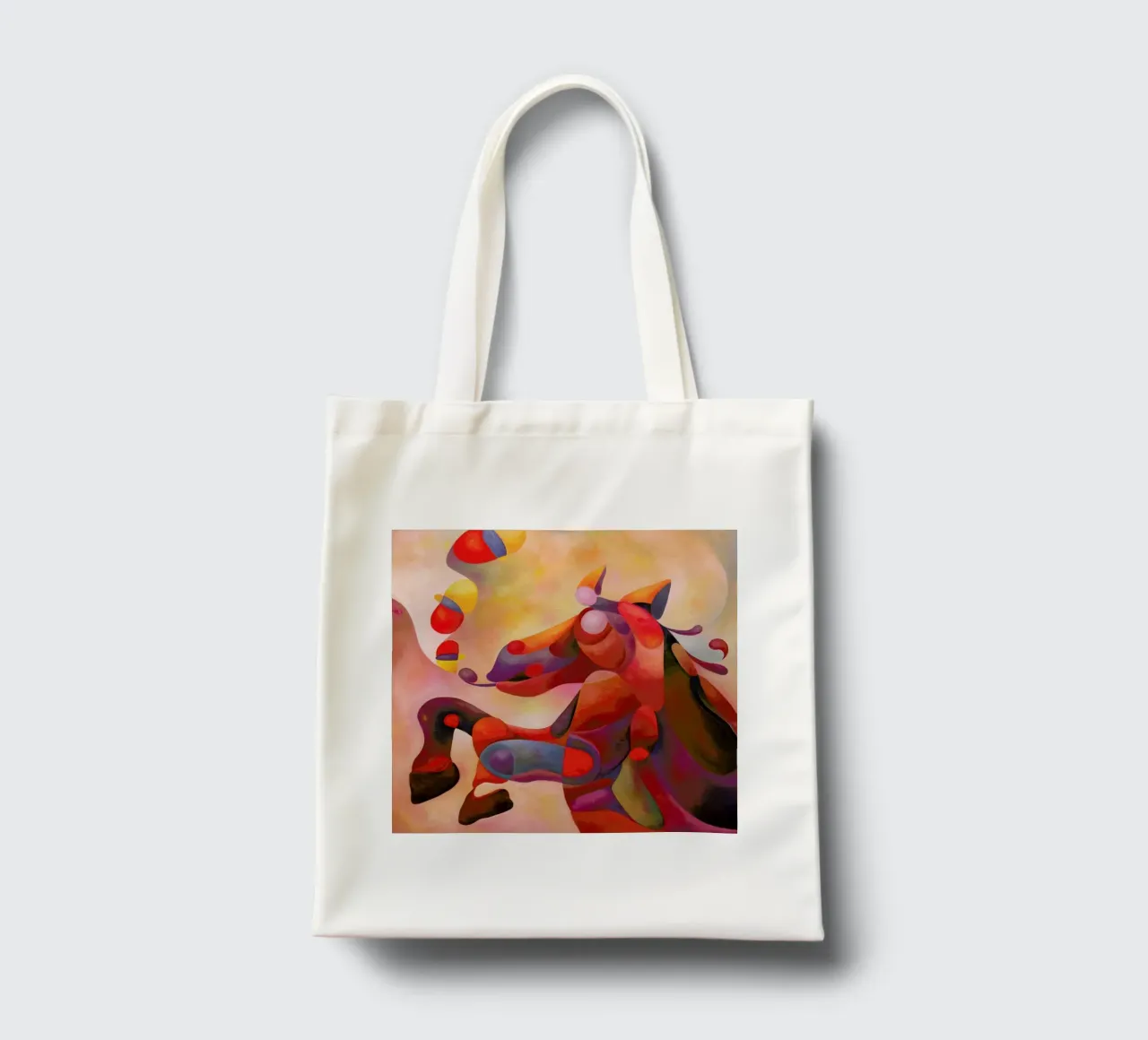 Crazy Horse tote bag by Antony Squizzato
