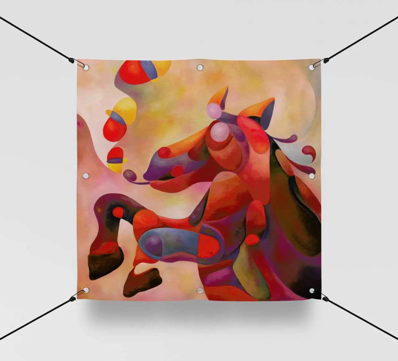 Crazy Horse telo in pvc da Antony Squizzato