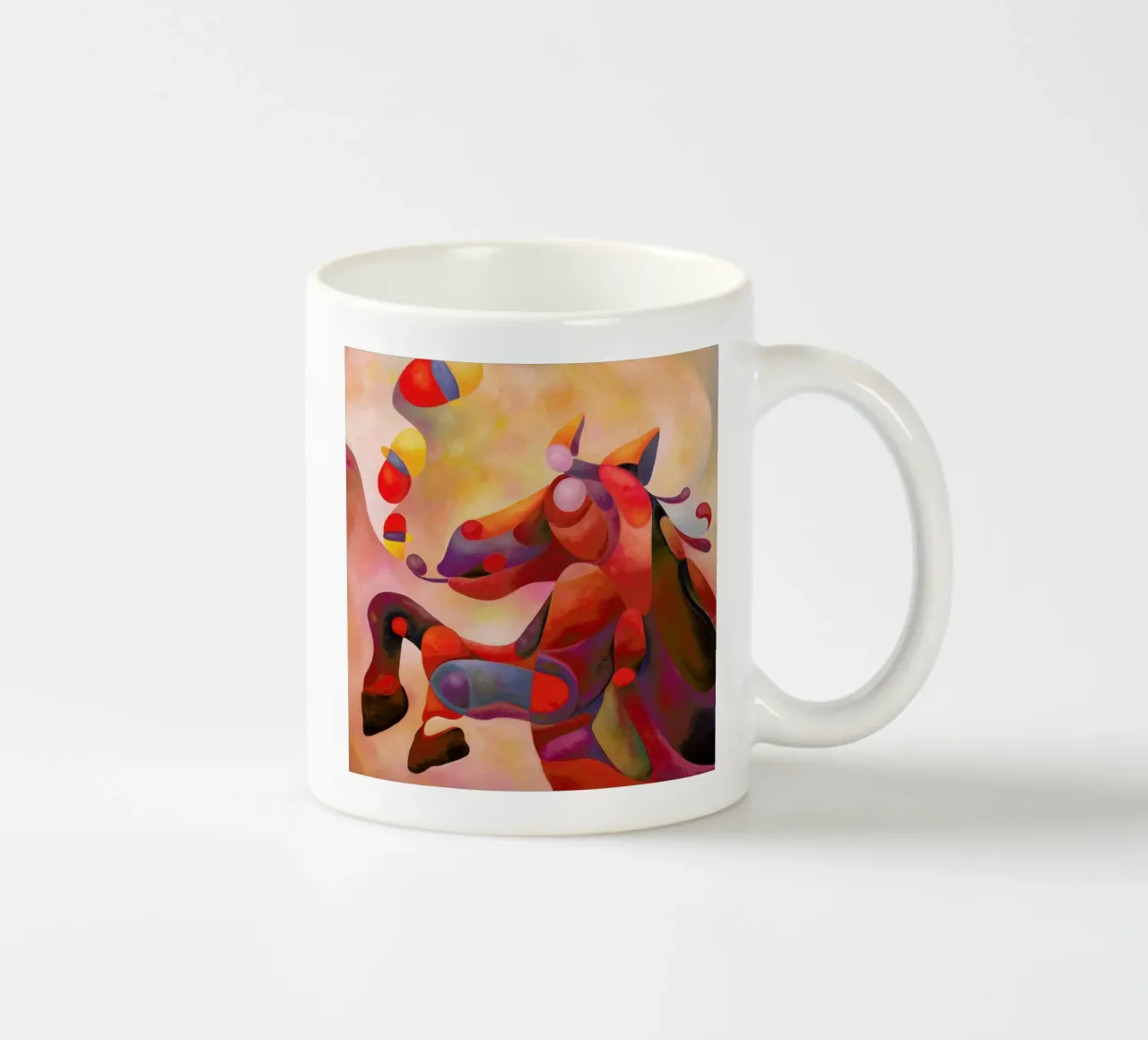 Crazy Horse tazza in ceramica da Antony Squizzato