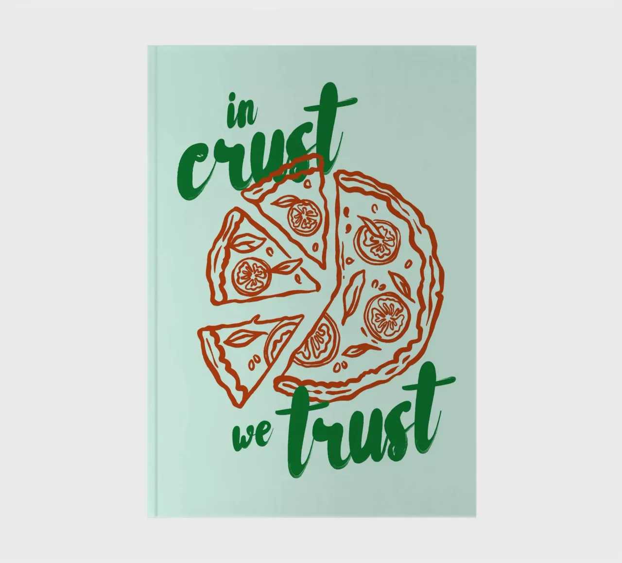 Boho Food 14 In Crust We Trust diario da Boho Print Collection