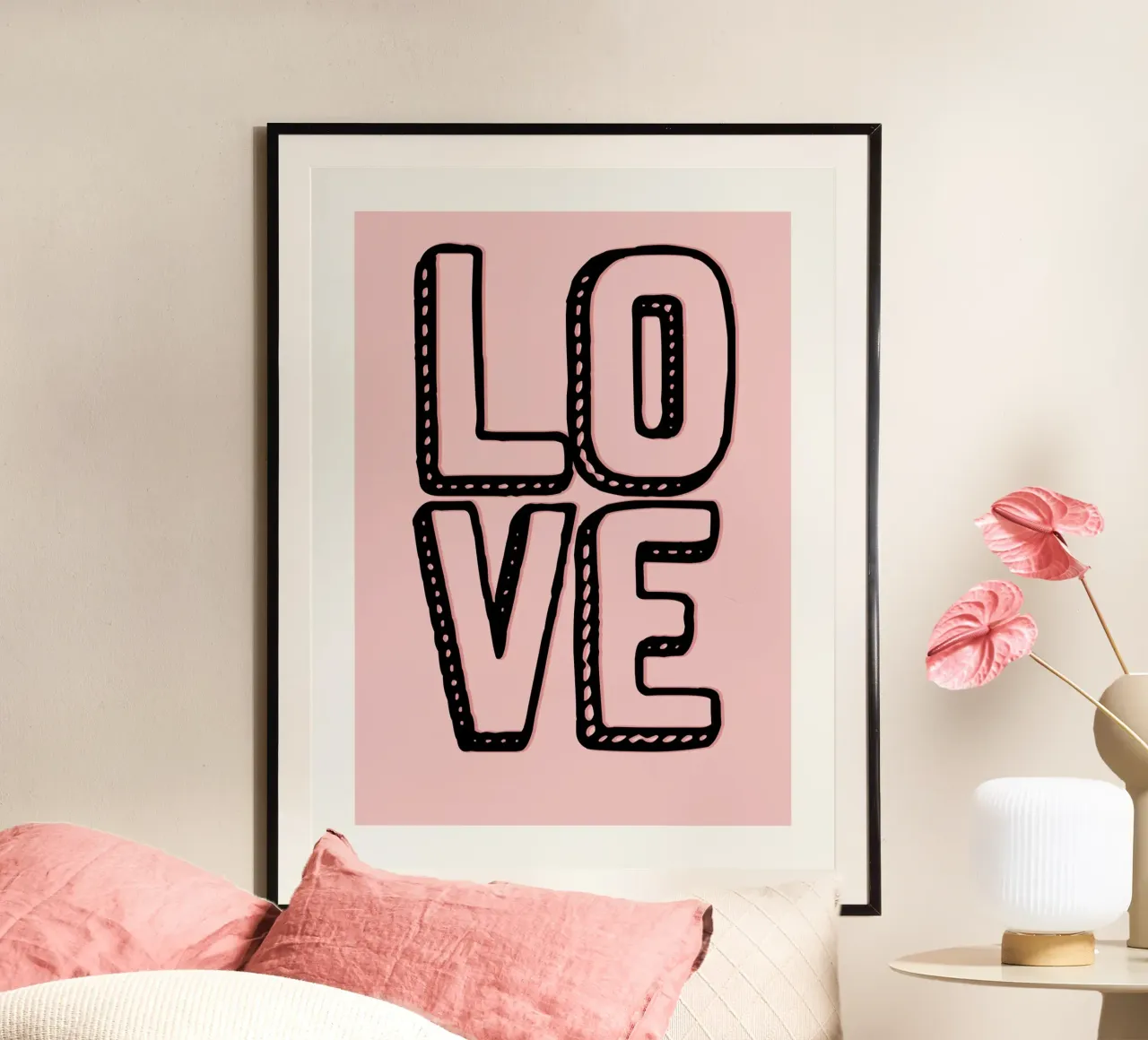 AMORE poster da Wall of Words