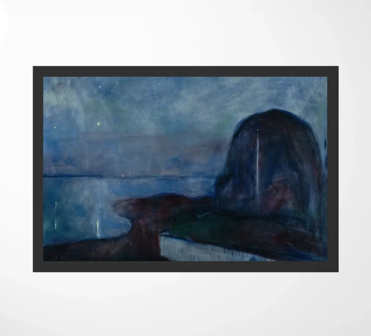 Edvard Munch - Notte stellata, 1893 zerbino da Timeless Artworks
