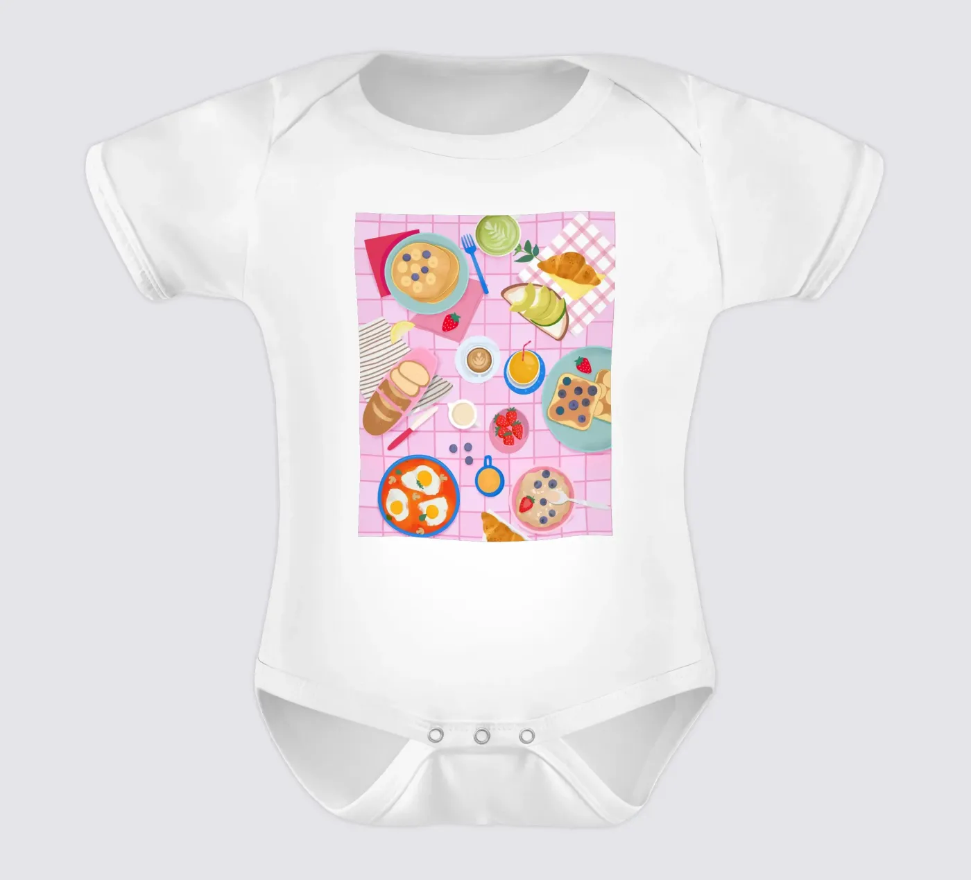 Tabletop Breakfast body bébé de PetrArts