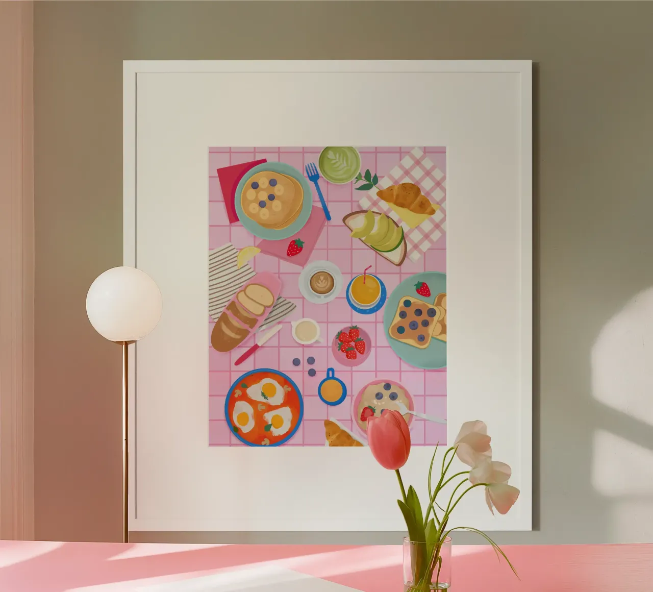 Tabletop Breakfast poster da PetrArts