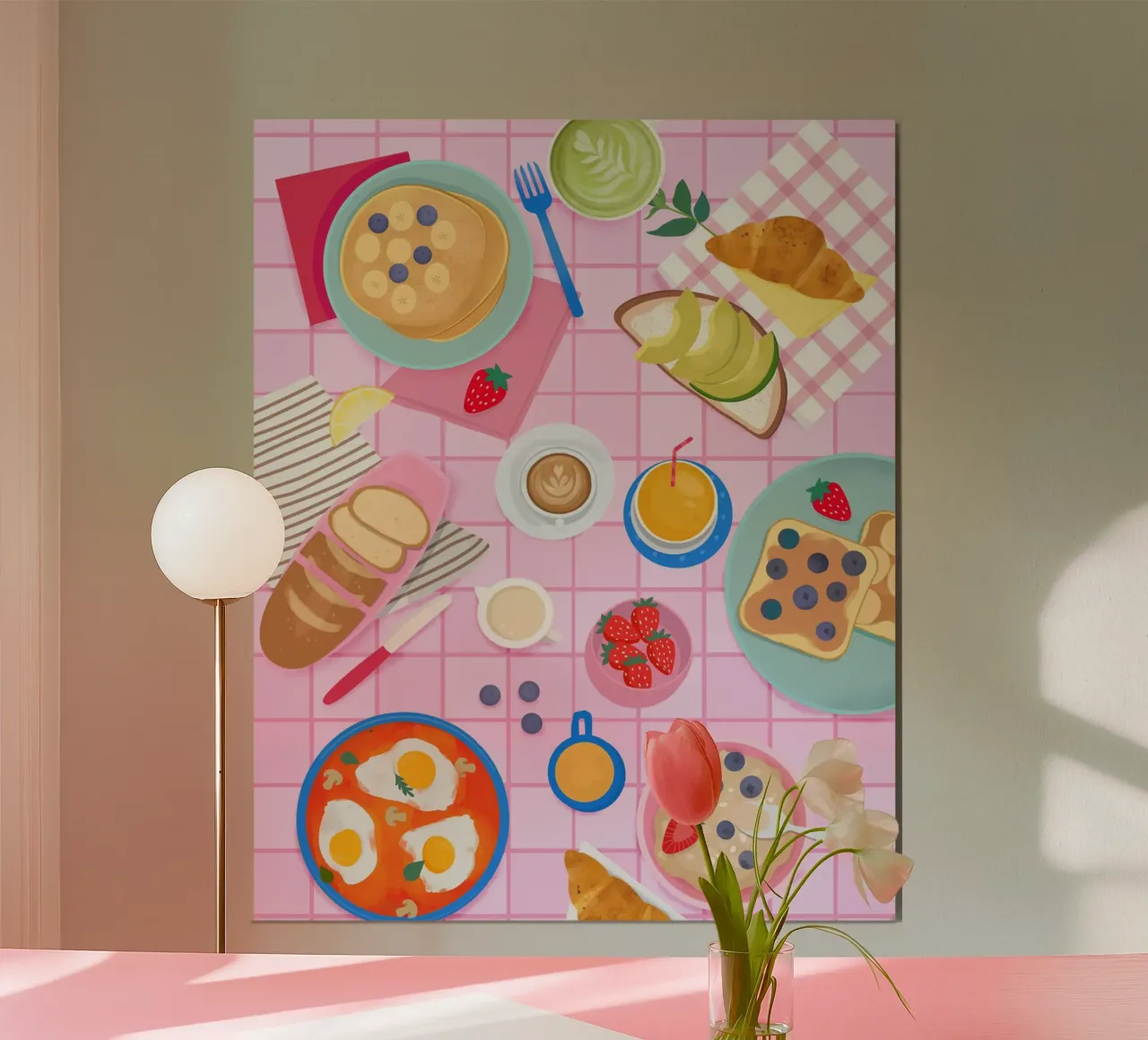 Tabletop Breakfast poster da PetrArts