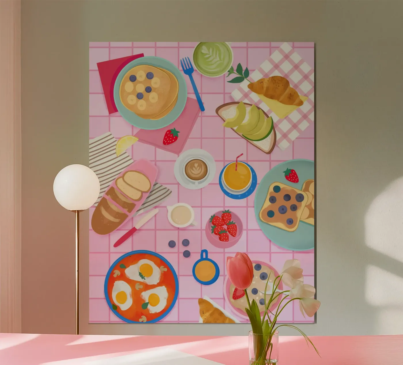 Tabletop Breakfast poster da PetrArts