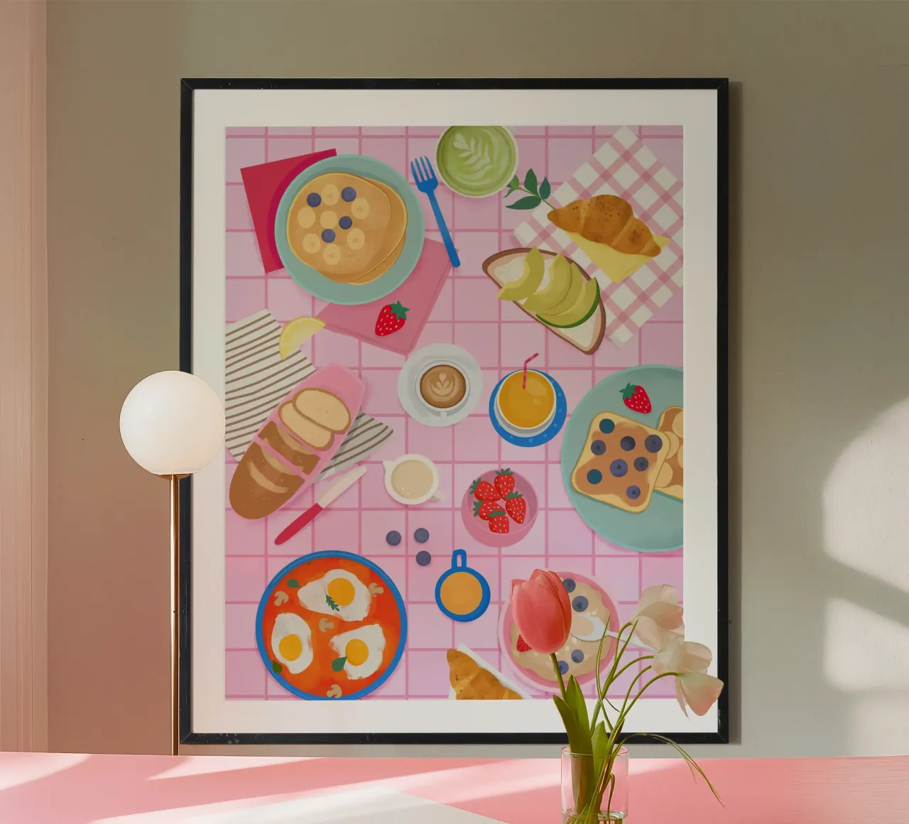 Tabletop Breakfast poster da PetrArts
