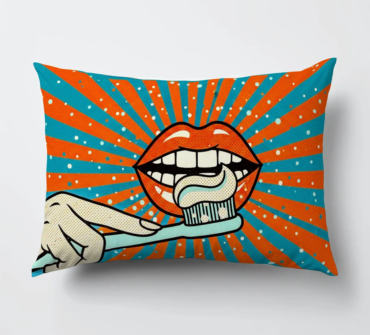 so Fresh & so Clean - Vibe Retro Pop cuscino da Dental art