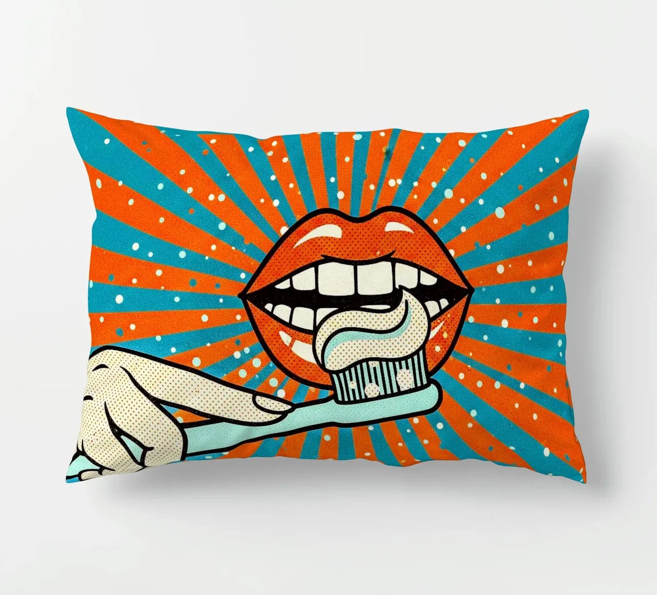 so Fresh & so Clean - Vibe Retro Pop cuscino da Dental art