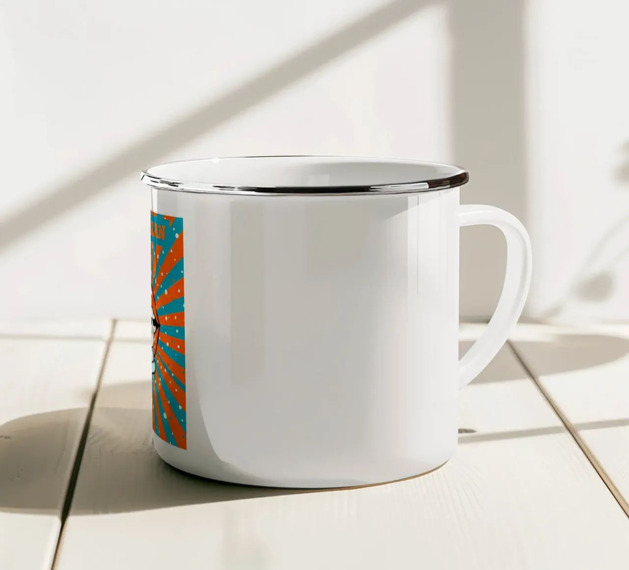 so Fresh & so Clean - Vibe Retro Pop tazza in smalto da Dental art
